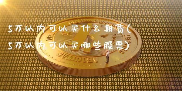 5万以内可以买什么期货(5万以内可以买哪些股票)_https://gjqh.wpmee.com_期货新闻_第1张