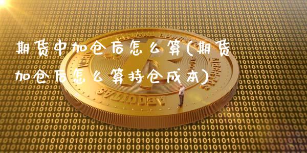 期货中加仓后怎么算(期货加仓后怎么算持仓成本)_https://gjqh.wpmee.com_期货平台_第1张