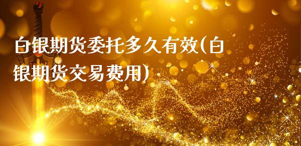 白银期货委托多久有效(白银期货交易费用)_https://gjqh.wpmee.com_期货新闻_第1张