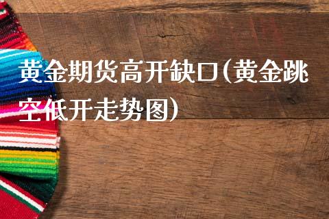 黄金期货高开缺口(黄金跳空低开走势图)_https://gjqh.wpmee.com_期货开户_第1张