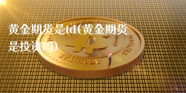 黄金期货是td(黄金期货是投资吗)_https://gjqh.wpmee.com_期货开户_第1张