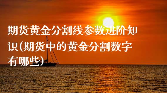 期货黄金分割线参数进阶知识(期货中的黄金分割数字有哪些)_https://gjqh.wpmee.com_期货平台_第1张