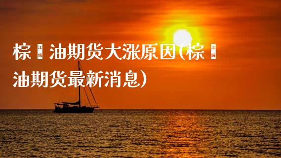 棕榈油期货大涨原因(棕榈油期货最新消息)_https://gjqh.wpmee.com_期货新闻_第1张