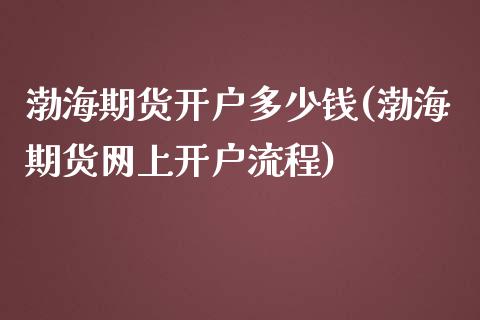 渤海期货开户多少钱(渤海期货网上开户流程)_https://gjqh.wpmee.com_期货平台_第1张