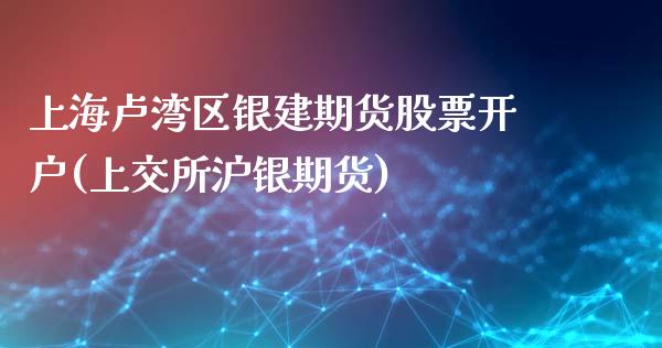 上海卢湾区银建期货股票开户(上交所沪银期货)_https://gjqh.wpmee.com_期货平台_第1张