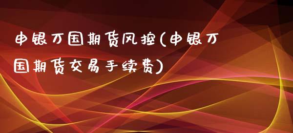 申银万国期货风控(申银万国期货交易手续费)_https://gjqh.wpmee.com_期货百科_第1张