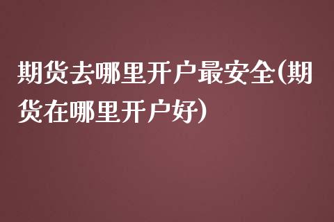 期货去哪里开户最安全(期货在哪里开户好)_https://gjqh.wpmee.com_期货新闻_第1张