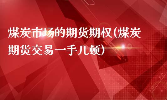 煤炭市场的期货期权(煤炭期货交易一手几顿)_https://gjqh.wpmee.com_期货新闻_第1张