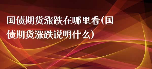 国债期货涨跌在哪里看(国债期货涨跌说明什么)_https://gjqh.wpmee.com_期货平台_第1张