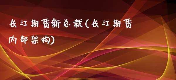 长江期货新总裁(长江期货内部架构)_https://gjqh.wpmee.com_期货开户_第1张