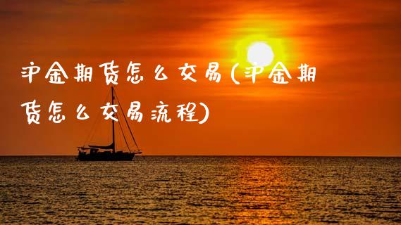 沪金期货怎么交易(沪金期货怎么交易流程)_https://gjqh.wpmee.com_期货新闻_第1张