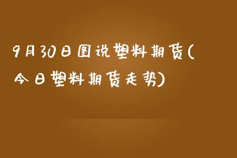 9月30日图说塑料期货(今日塑料期货走势)_https://gjqh.wpmee.com_国际期货_第1张