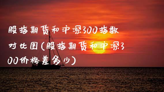 股指期货和沪深300指数对比图(股指期货和沪深300价格差多少)_https://gjqh.wpmee.com_期货百科_第1张