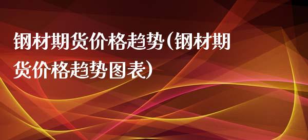 钢材期货价格趋势(钢材期货价格趋势图表)_https://gjqh.wpmee.com_国际期货_第1张