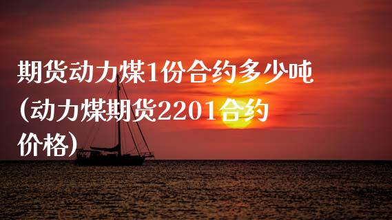 期货动力煤1份合约多少吨(动力煤期货2201合约价格)_https://gjqh.wpmee.com_期货百科_第1张