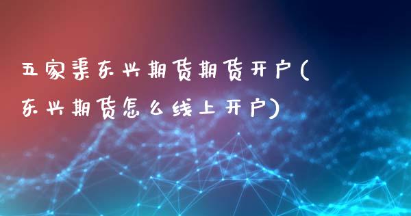 五家渠东兴期货期货开户(东兴期货怎么线上开户)_https://gjqh.wpmee.com_国际期货_第1张