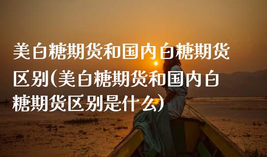 美白糖期货和国内白糖期货区别(美白糖期货和国内白糖期货区别是什么)_https://gjqh.wpmee.com_期货新闻_第1张