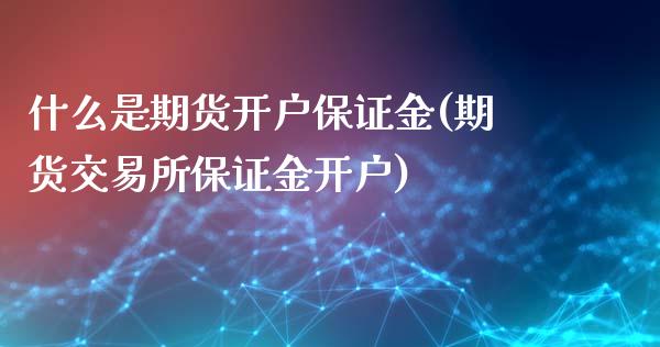 什么是期货开户保证金(期货交易所保证金开户)_https://gjqh.wpmee.com_期货新闻_第1张