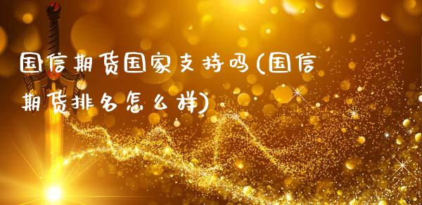 国信期货国家支持吗(国信期货排名怎么样)_https://gjqh.wpmee.com_期货平台_第1张