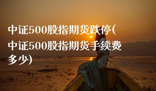 中证500股指期货跌停(中证500股指期货手续费多少)_https://gjqh.wpmee.com_期货百科_第1张