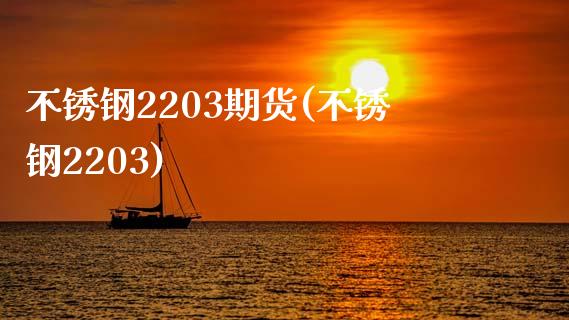 不锈钢2203期货(不锈钢2203)_https://gjqh.wpmee.com_期货平台_第1张