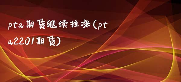 pta期货继续拉涨(pta2201期货)_https://gjqh.wpmee.com_期货平台_第1张