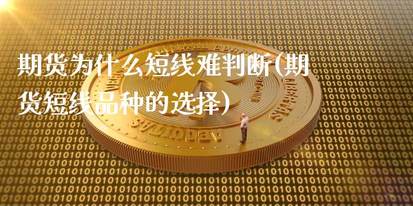 期货为什么短线难判断(期货短线品种的选择)_https://gjqh.wpmee.com_期货开户_第1张