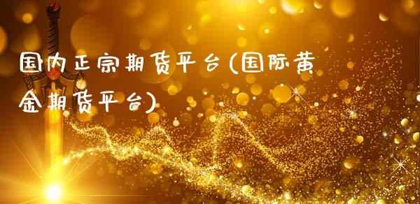 国内正宗期货平台(国际黄金期货平台)_https://gjqh.wpmee.com_期货新闻_第1张